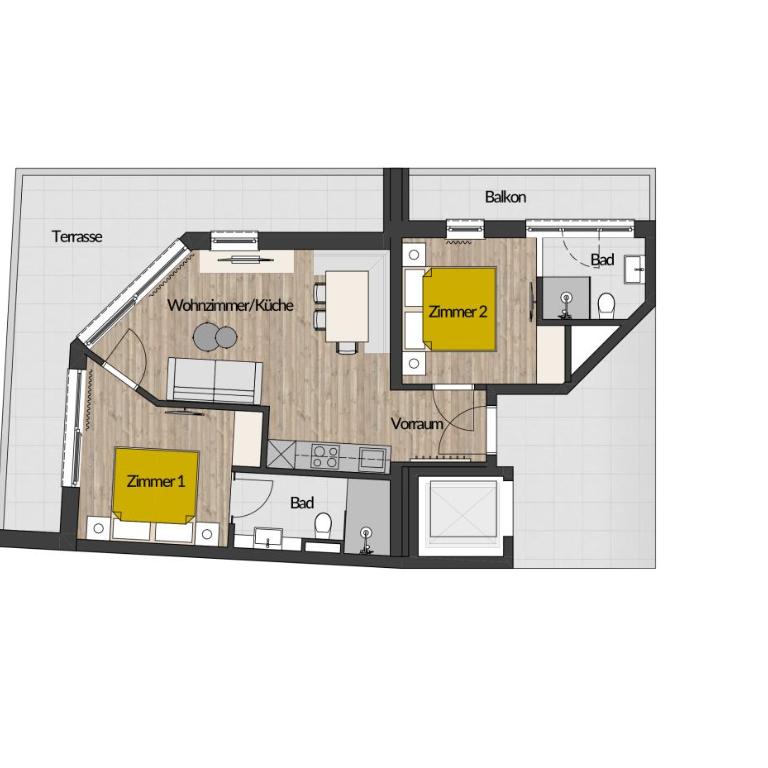 MYALPS Ötztal inklusive Spa- Area - Apartment mit 2 Schlafzimmern - 9