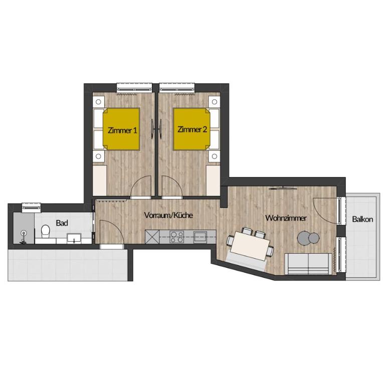 MYALPS Ötztal inklusive Spa- Area - Apartment mit 2 Schlafzimmern - 8