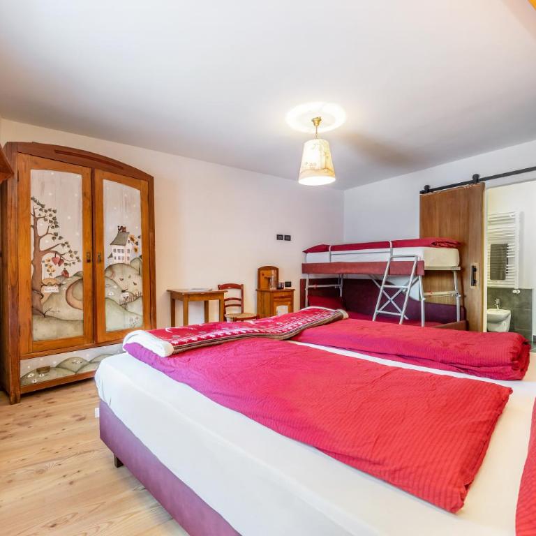 Rifugio Cereda - Habitación Cuádruple Superior con balcón - 12