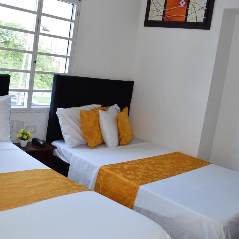 Hotel Avenida 3 Real en el norte de Cali - Habitación Doble - 2 camas - 5