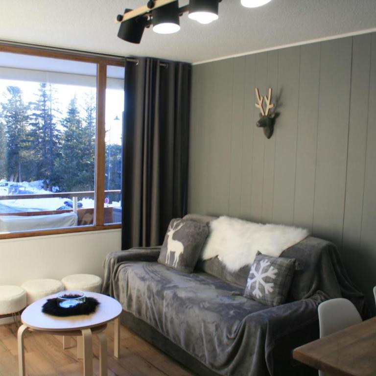 Le Flocon-Studio cabine-Balcon 4-6 Pers à 100m des pistes - Estudio Familiar - 3