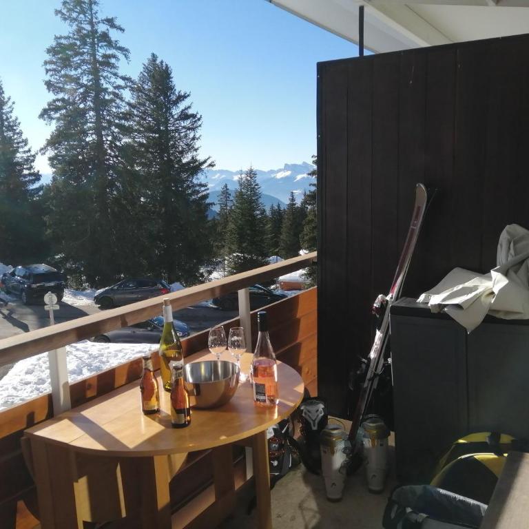 Le Flocon-Studio cabine-Balcon 4-6 Pers à 100m des pistes - Estudio Familiar - 14