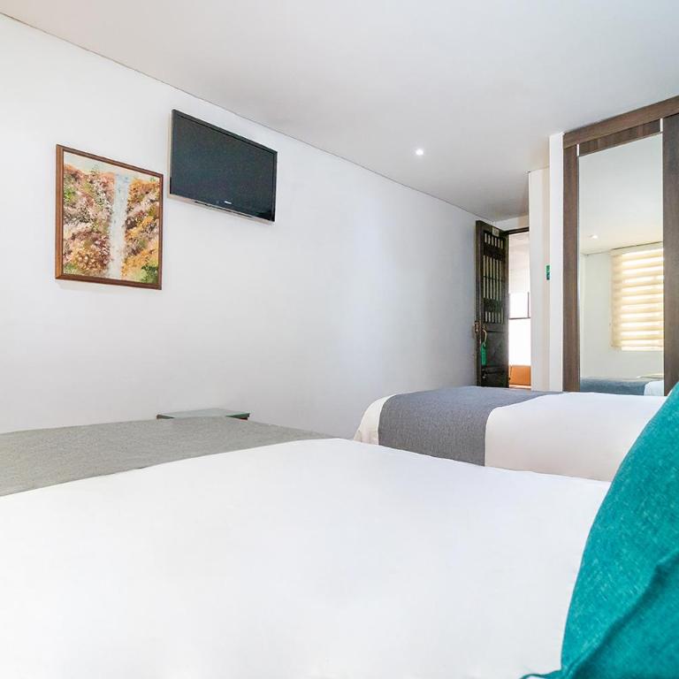 Ayenda 1079 Bogotá Alpes Polo Club - Habitación Doble - 2 camas - 5