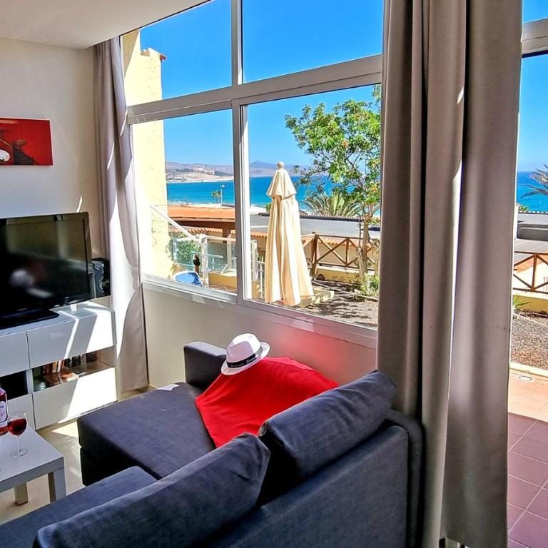 Ferienwohnung LILLY - Costa Calma - Pool - Meerblick - Apartamento de 2 dormitorios - 5