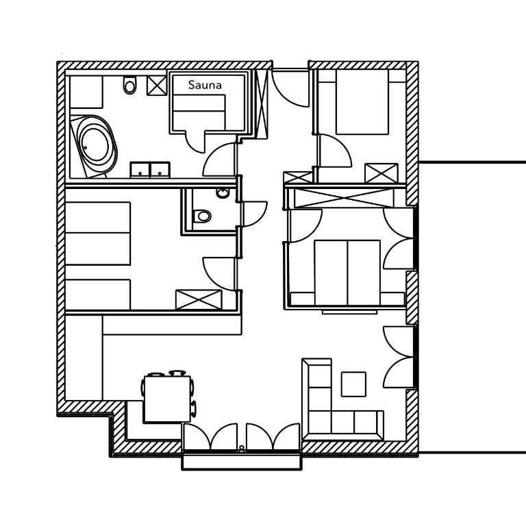 Schmuckstück Ferienapartments Bodenmais inkl aktivCARD - Loft with Sauna - 1