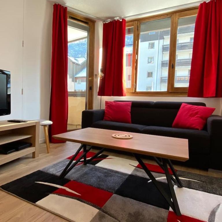 Chamois de Chamonix, Confortable 2 pièces, balcon, parking gratuit - Apartamento con balcón - 1