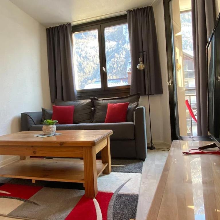Chamois de Chamonix, Confortable 2 pièces, balcon, parking gratuit - Apartamento con balcón - 7