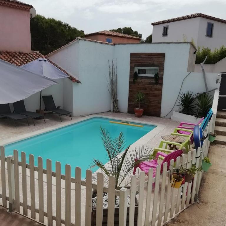 Maison de la plage - Studio - Vue sur Piscine - 18