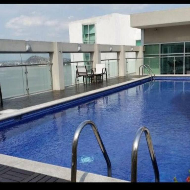 Ecusuites Resort Riverfront Family Dept Santa Ana Gye - Apartamento de 2 dormitorios - 55