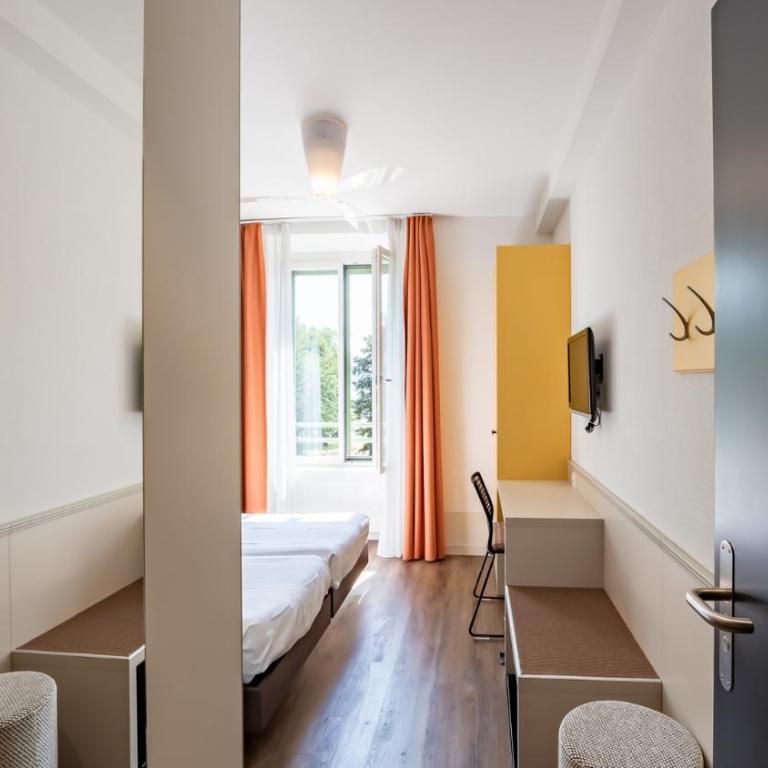 Hotel Pestalozzi Lugano - Camera Moderna Matrimoniale/Doppia con Letti Singoli - 11