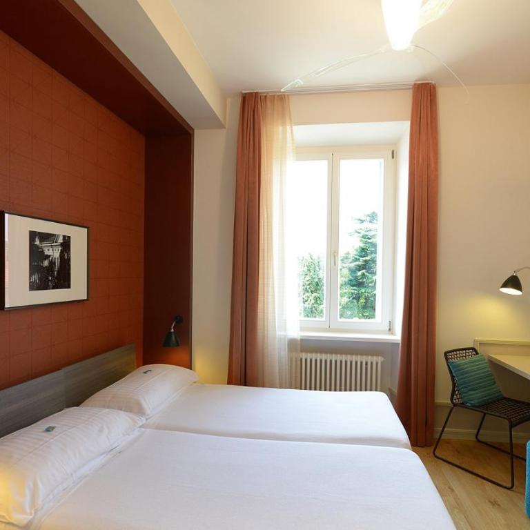 Hotel Pestalozzi Lugano - Camera Moderna Matrimoniale/Doppia con Letti Singoli - 14