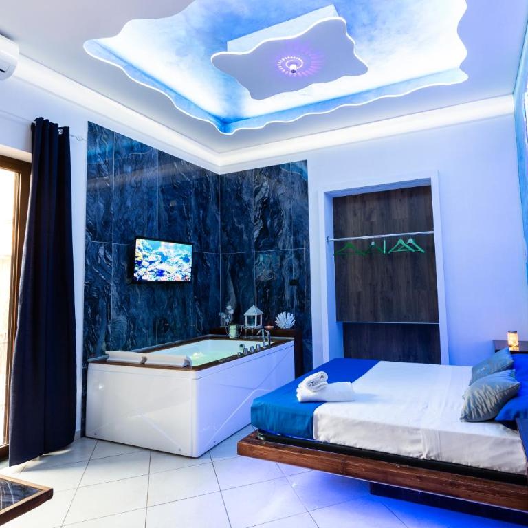 Pompei Luxury Rooms - Suite Deluxe con Vasca Idromassaggio - 20