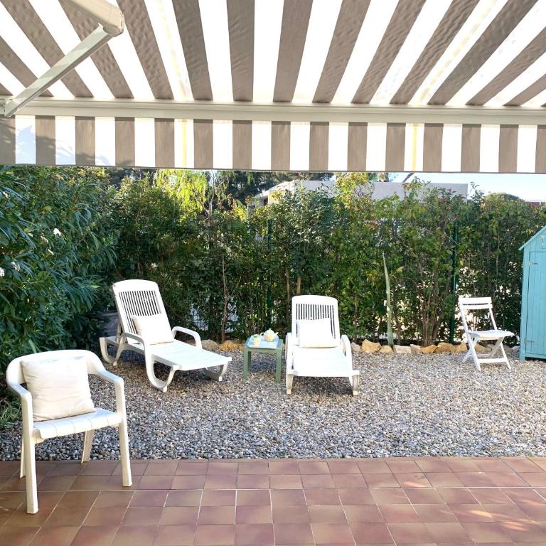 La plage, calme et jardin - One-Bedroom Apartment - 22