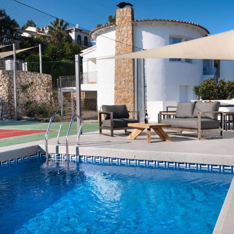 Sara 6 - chill-out, private pool, private tennis court- by Holiday Rentals Villamar - Villa - 39