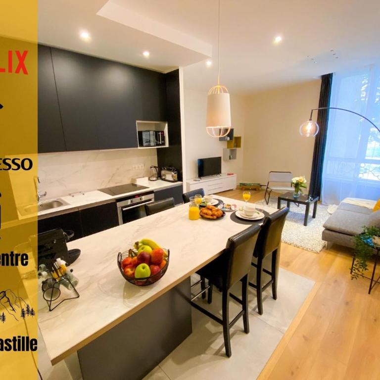 Le Huppé, Hypercentre, proche Bastille, WIFI illimité & Netflix - One-Bedroom Apartment - 1