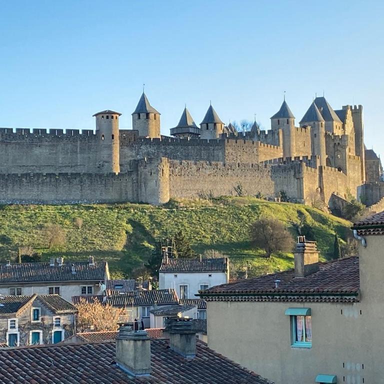 Demeure Saint Louis Historic manor, air-conditioned, free private parking, City 700m, WIFI, view - Chambre Double Saint Louis - Vue sur Ville Médiévale - 31