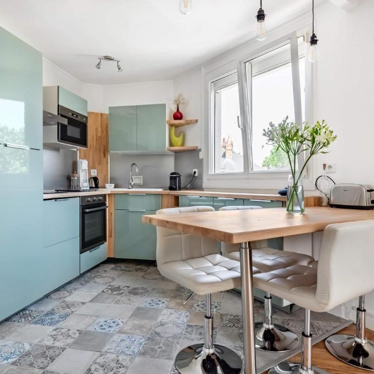 Bel appartement avec garage sur l'île de Nantes - Two-Bedroom Apartment - 5
