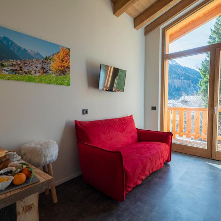 Albergo Alpino - Habitación Doble con balcón - 5