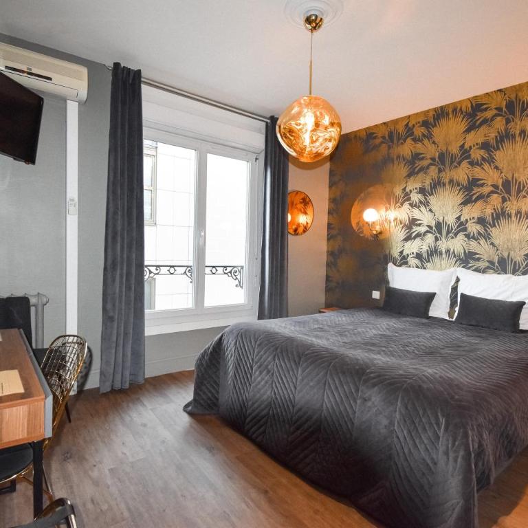 Hôtel Azur Reims Centre - Chambre Lit Queen-Size Deluxe - 2