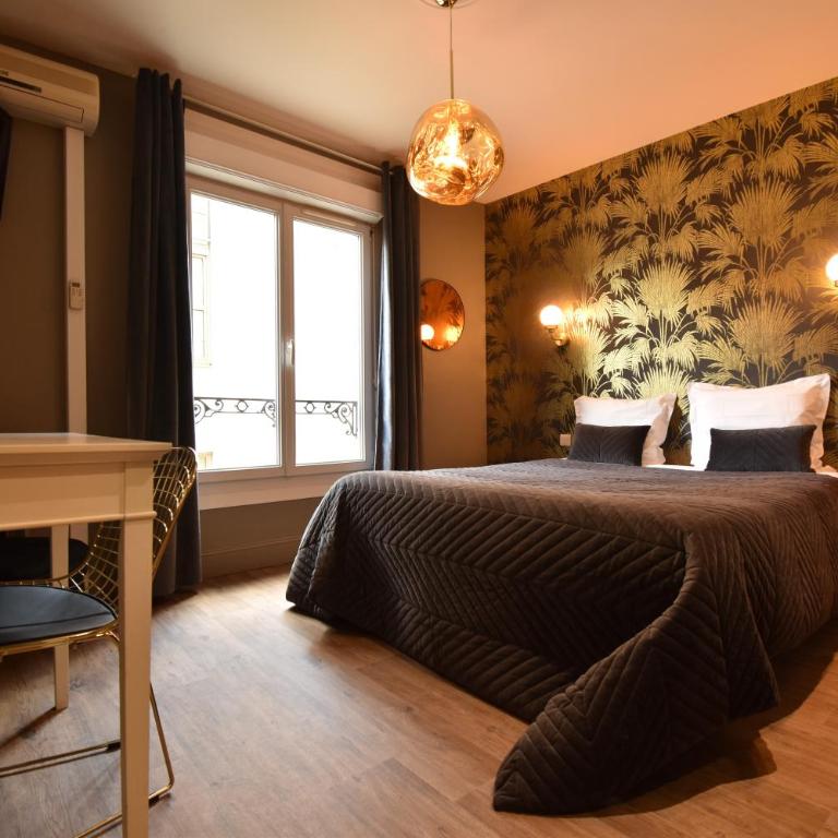 Hôtel Azur Reims Centre - Chambre Lit Queen-Size Deluxe - 4