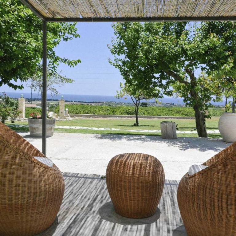 Agriturismo Alle Riserve Cavagrande - Camera Deluxe Matrimoniale con Vista Mare - 3