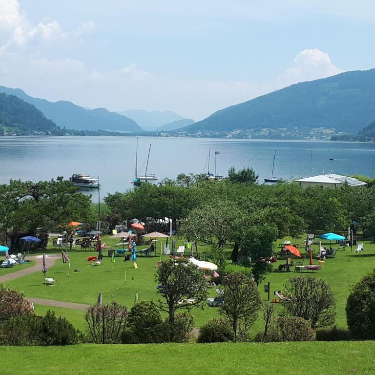 LB2 Seeappartement Haus Landskron mit direktem Seezugang am Ossiachersee - Apartment mit Terrasse - 28