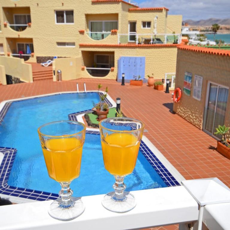 Ferienwohnung PLAYA 2 - Pool - Meerblick - 50m Strand - WiFi - Apartamento de 2 dormitorios - 1