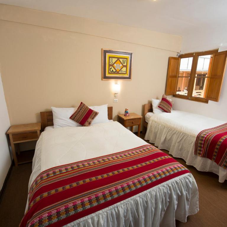 La Posada del Viajero - Habitación Doble con cama supletoria - 2 camas - 8