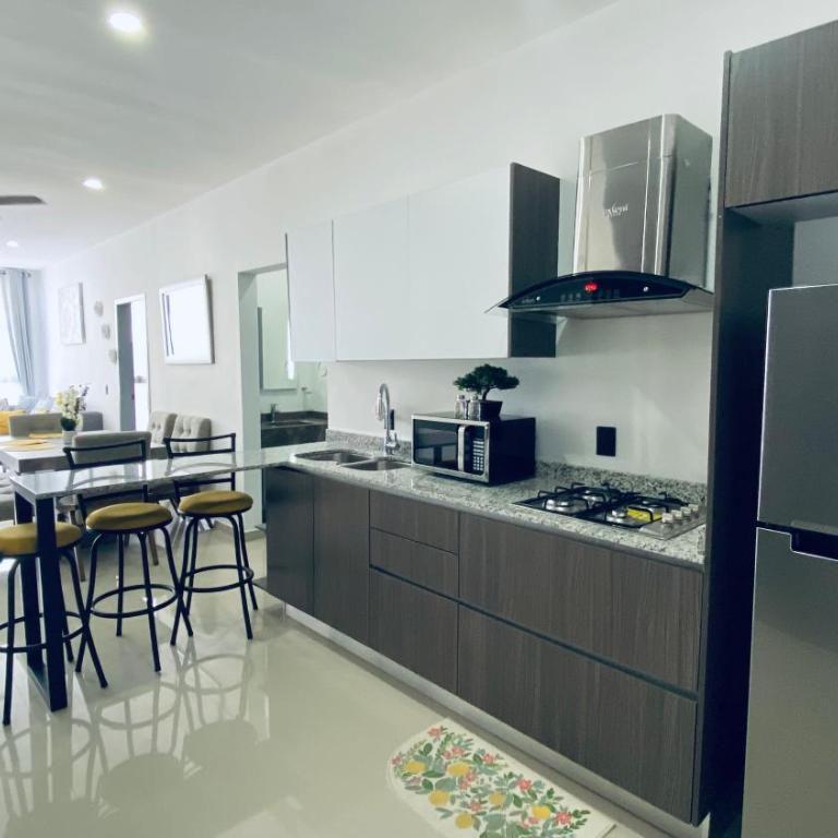 Depa lujoso cerca del malecón by G P S rentas - Two-Bedroom Apartment - 9