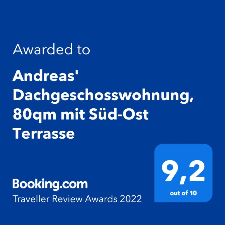 Andreas' Dachwohnung mit Terrasse - Apartment mit Terrasse - 35