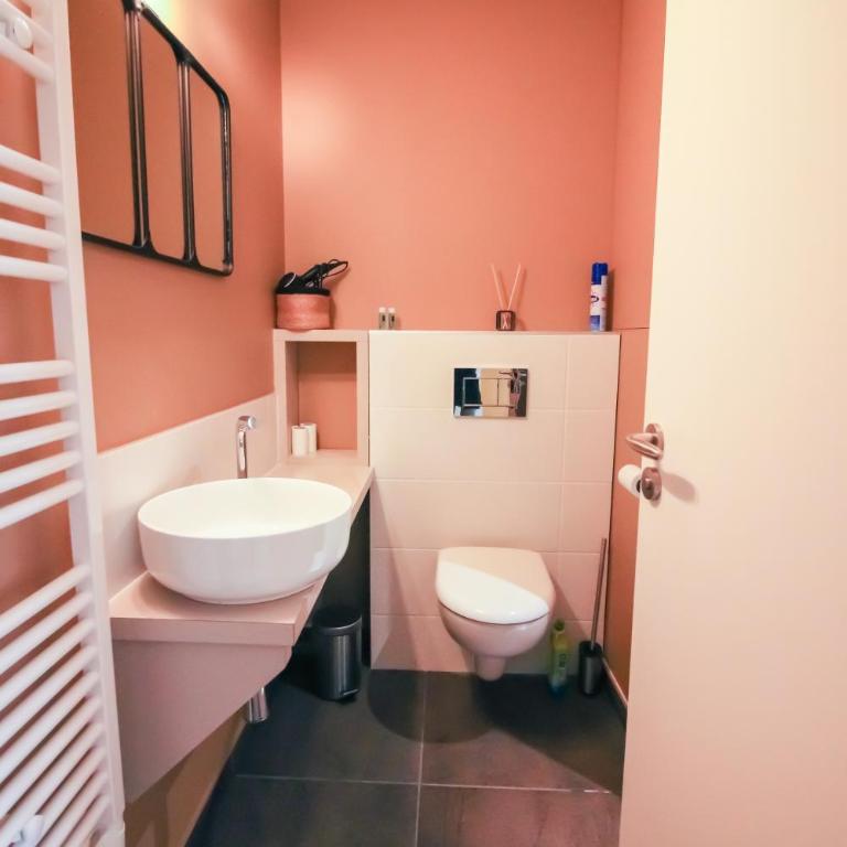 Les Halles Positives, Draps compris et Climatisation - Apartment mit 1 Schlafzimmer - 4