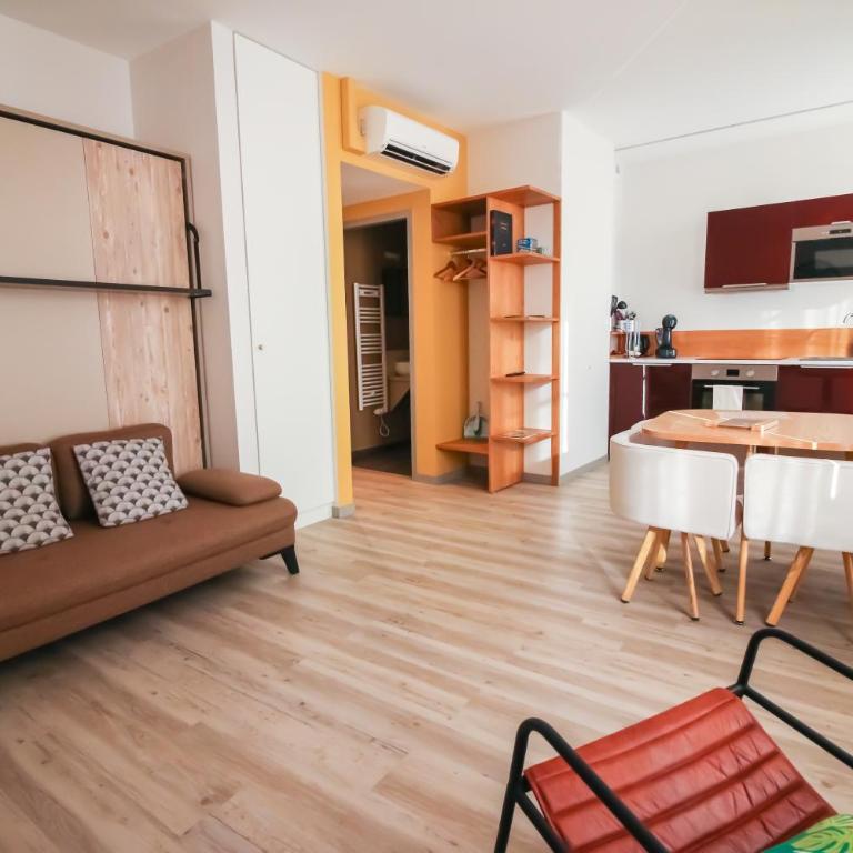 Les Halles Positives, Draps compris et Climatisation - Apartment mit 1 Schlafzimmer - 2