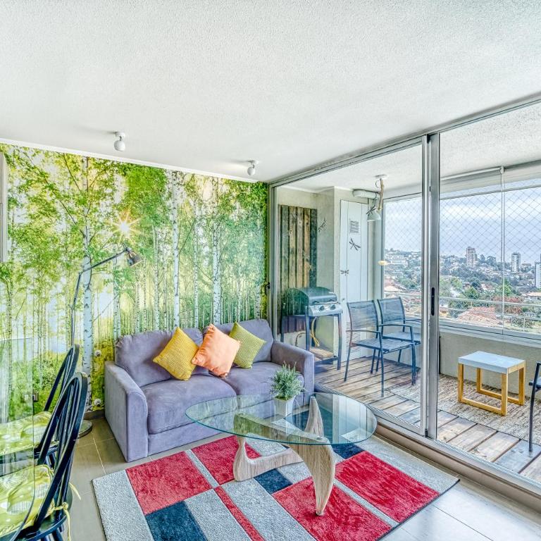 Blue Oasis 2BR W/ Pool, Smart TV, Parking & Gym - Two-Bedroom Apartment - 17