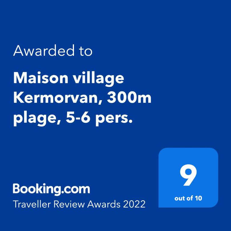 Maison village Kermorvan, 300m plage, 5-6 pers. - Three-Bedroom House - 26