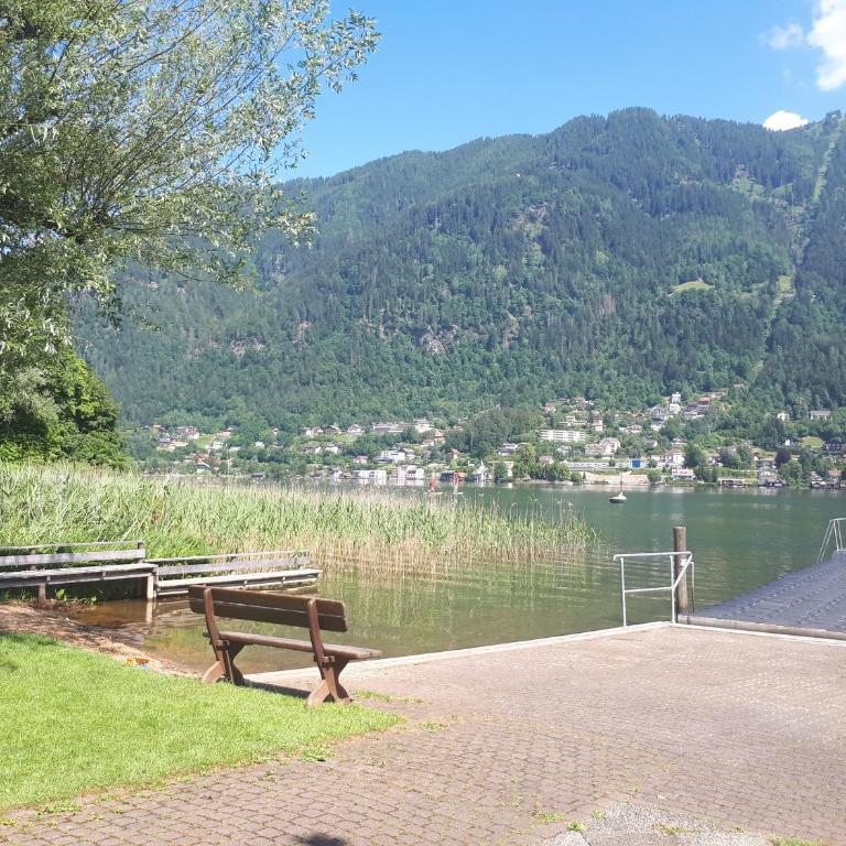 LB4 Seeblick Appartement Haus Landskron mit direktem Seezugang am Ossiachersee - Apartment mit Seeblick - 23