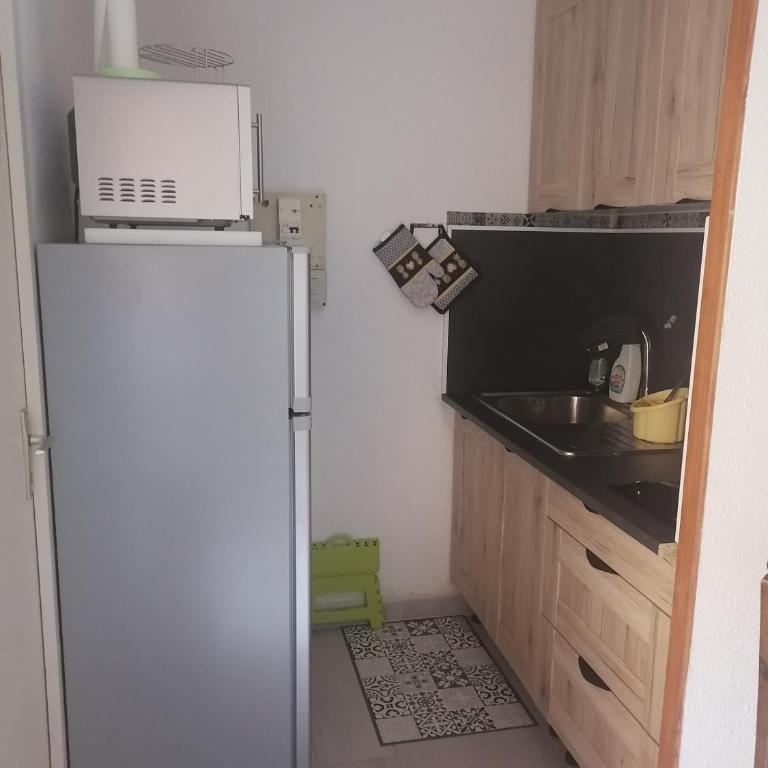 Studio cabine valras plage 300m de la mer - One-Bedroom Apartment - 14