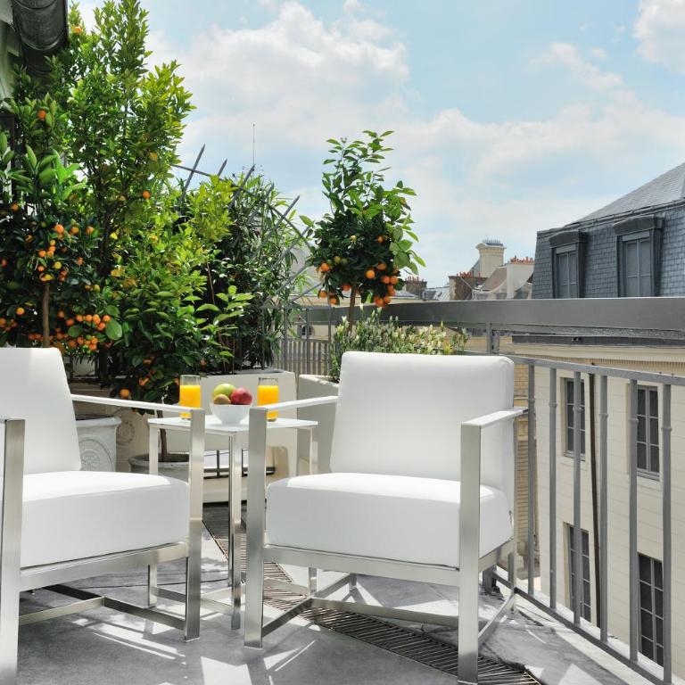 Hôtel Baume - Chambre Double Deluxe avec Terrasse - 4