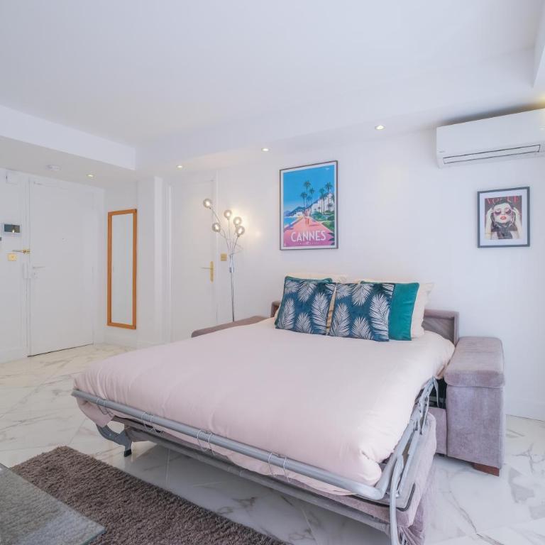 Magnifique appart 3 pièces Cannes Croisette ideal 4 personnes - Appartement avec Terrasse - 9