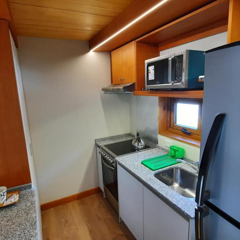 Hermoso monoambiente en el centro de SMA, muy cálido y modernoso V407 - Apartamento de 1 dormitorio - 8