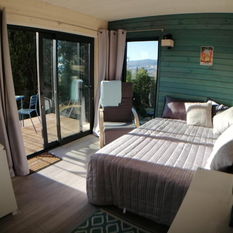 Les lodges de l'oliveraie de Virevent - Studio - Vue sur Montagne - 4