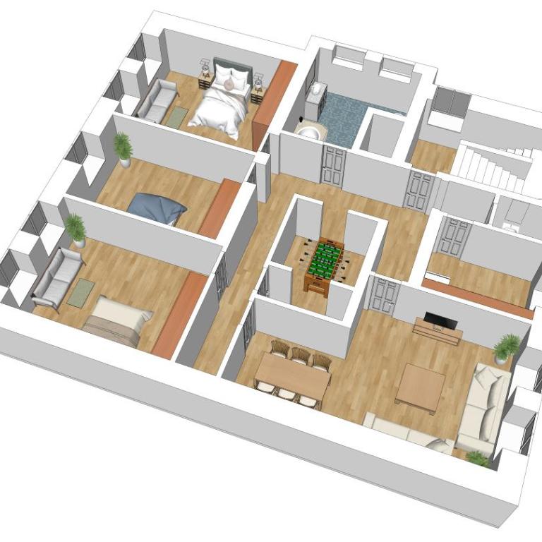 Flatista Homes - Old Town - Appartamento con 3 Camere da Letto - 21