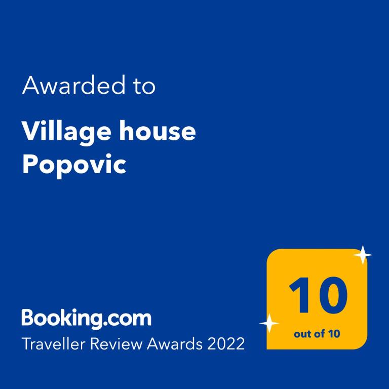 Village house Popovic - Studio with Mountain View - 34