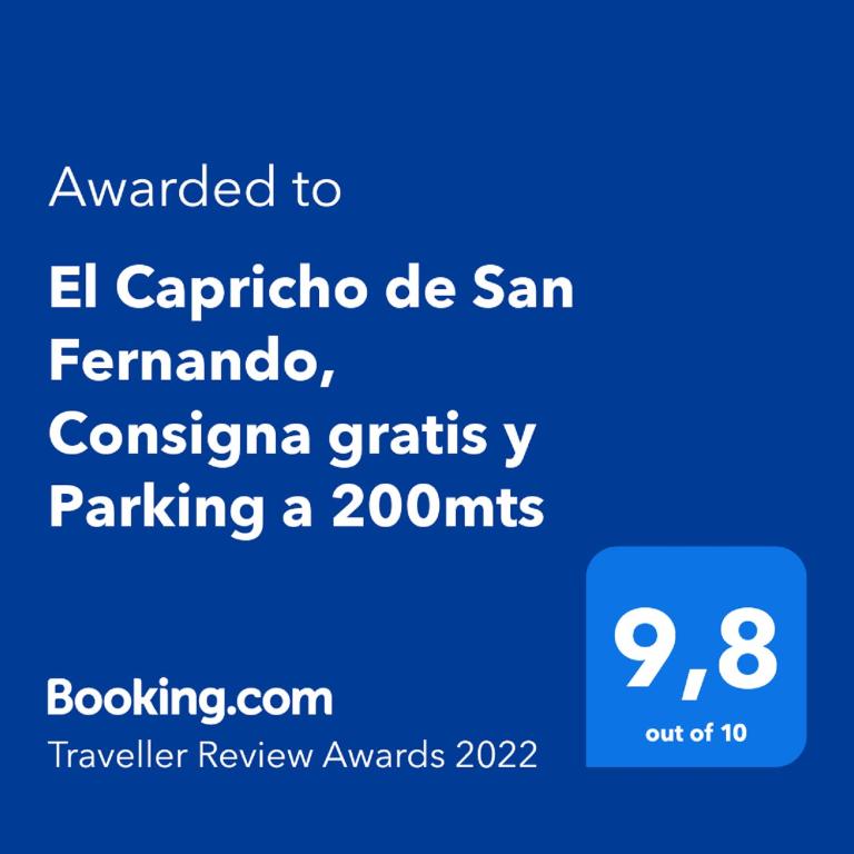 El Capricho de San Fernando, Consigna gratis y Parking a 200mts - Apartamento - 65