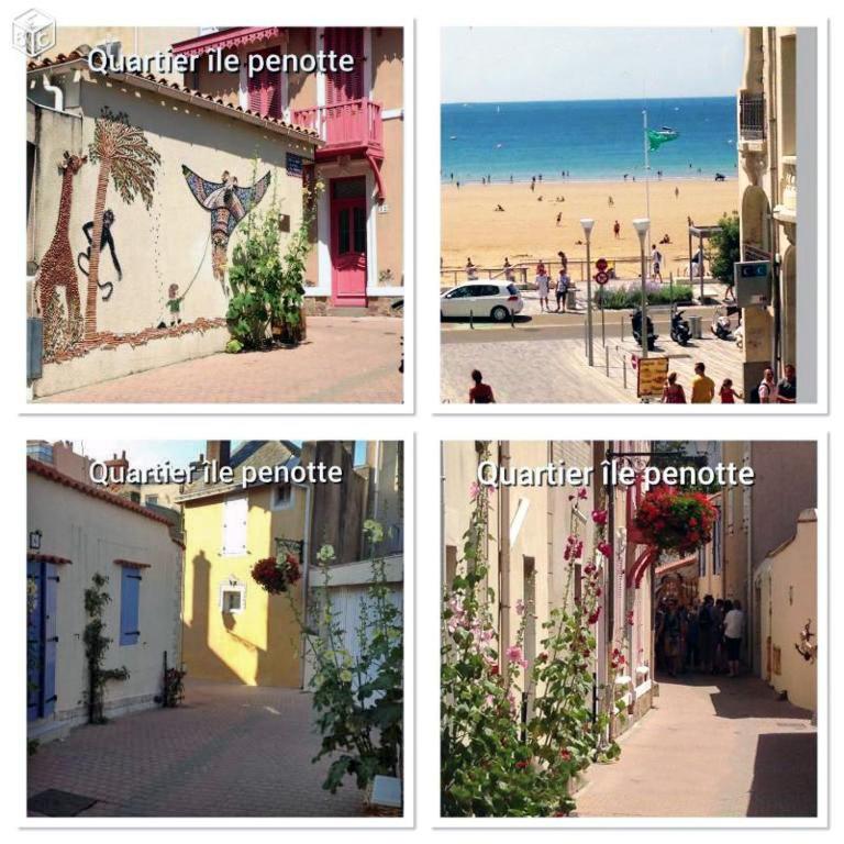 Appartement 35m2 vue de 3,50m sur mer avec balcon ouvert comme à l'hotel vous arrivez avec valises Parking et fibre gratuits draps et serviettes sur place - Studio-Apartment mit Meerblick - 28