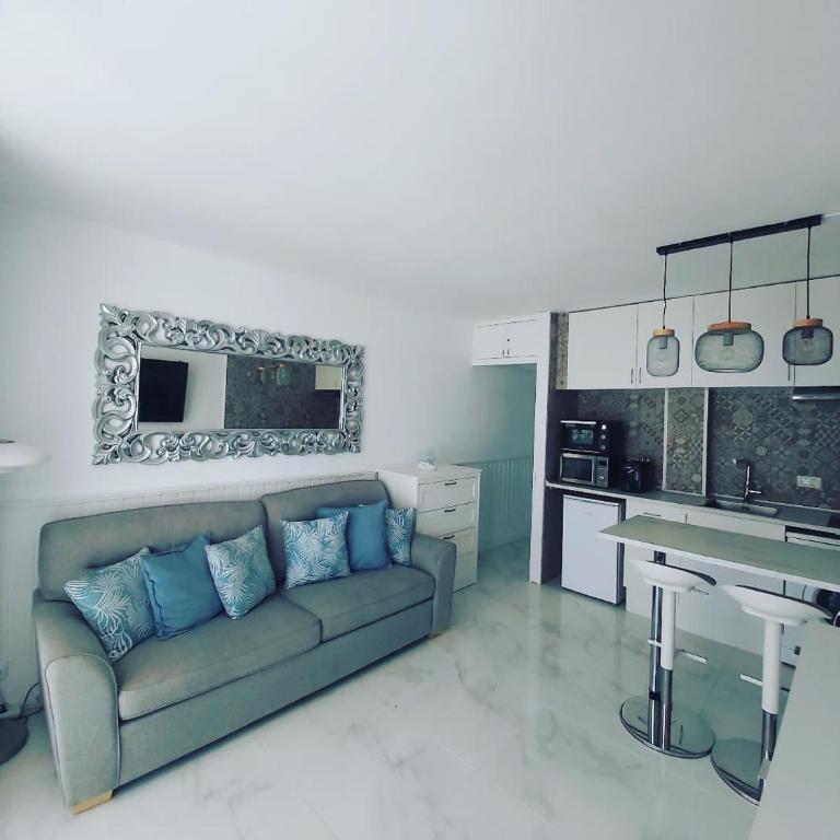 Canarian blue Suite tropical garden view & Pool - Apartamento de 1 dormitorio - 17