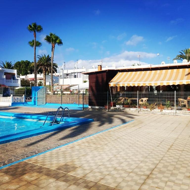 Canarian blue Suite tropical garden view & Pool - Apartamento de 1 dormitorio - 40