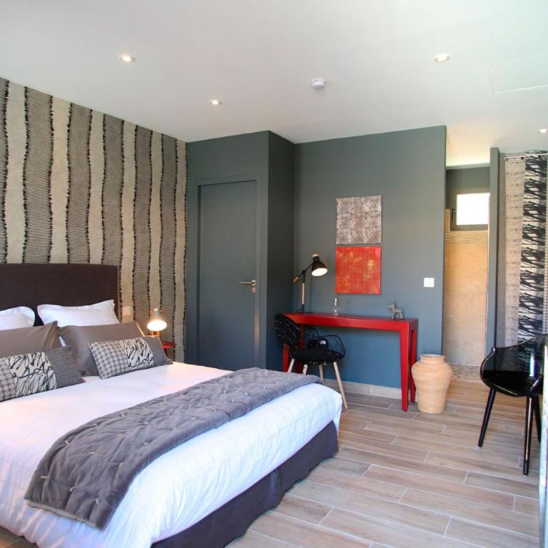 Villa Alivu di Calvi - Chambre Double avec Terrasse - 1