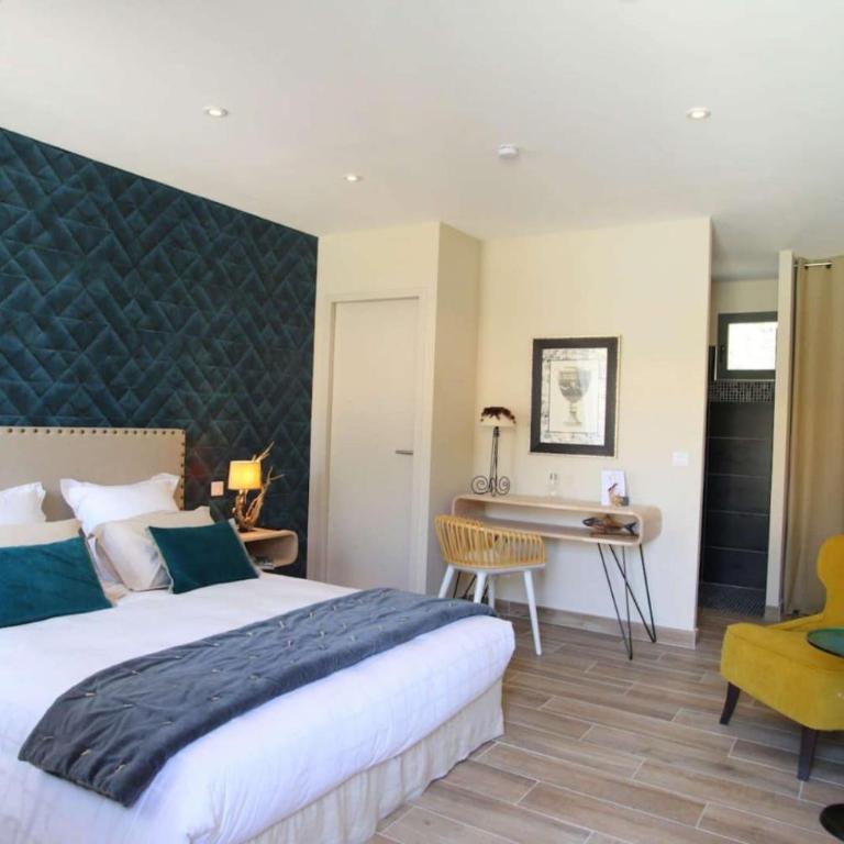 Villa Alivu di Calvi - Chambre Double avec Terrasse - 3