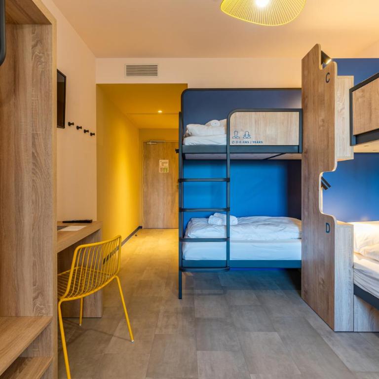 MEININGER Marseille Centre la Joliette - Chambre avec 5 Lits - 2