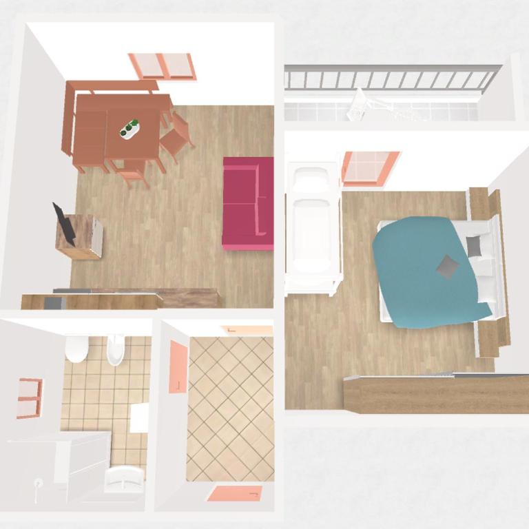 Appartments Marlena - Apartment mit 1 Schlafzimmer (2 Erwachsene) - 4